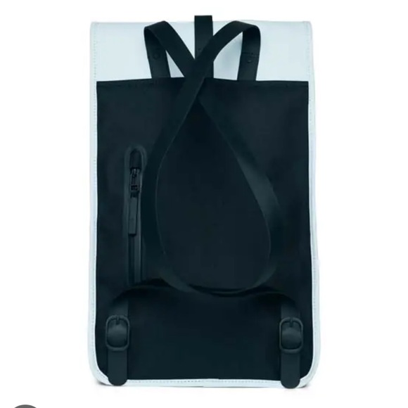 NWT Rains Rucksack Sky Color Backpack - Picture 2 of 5